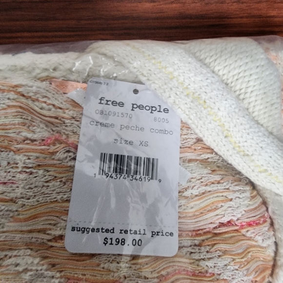 Free People Coastline Hoodie XS/S NWT - Picture 12 of 12